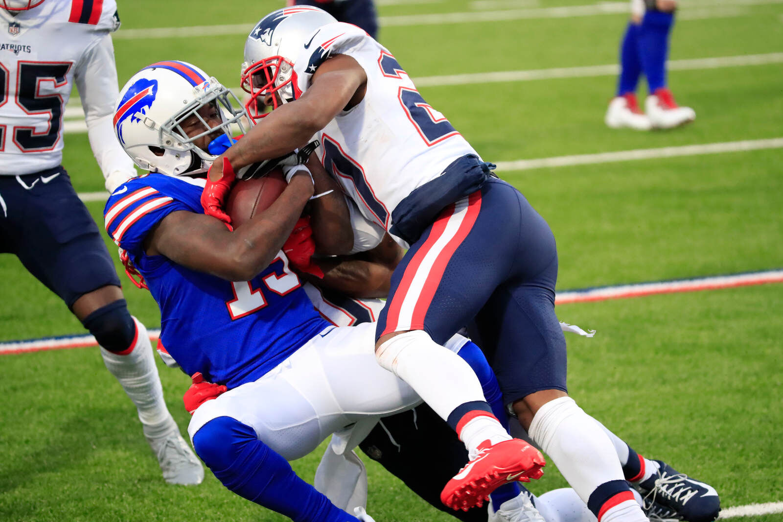 Brown clobbered